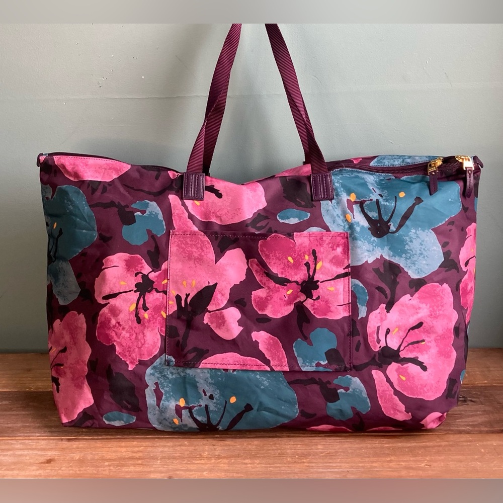 TUMI Voyageur Just In Case Packable Nylon Tote Bag - Picture 7 of 8